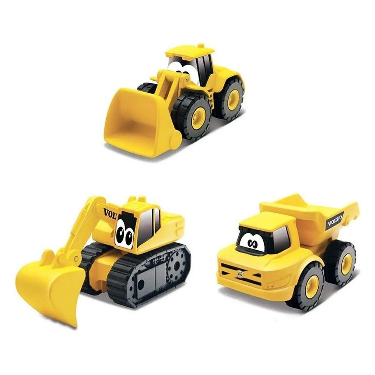 Bb Junior My 1St Collection Volvo Excavator, Wheel Loader, Dump Truck