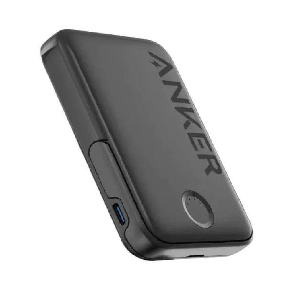 Anker 322 Maggo 5000Mah Magnetic Wireless Portable Power Bank - Black A1618H11