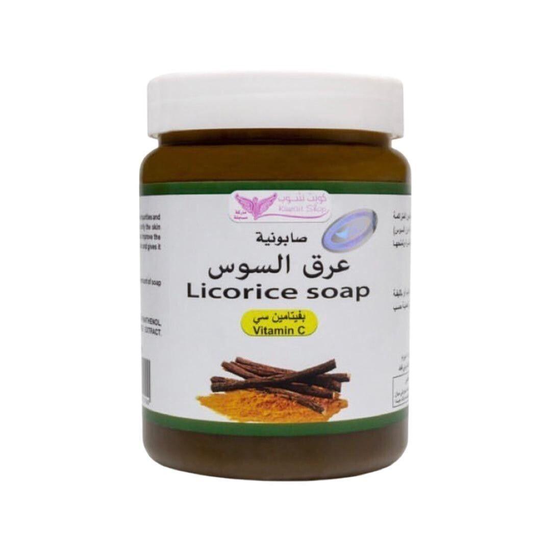 Kuwait Shop Licorice Soap Mixture With Vitamin C 500 Gm