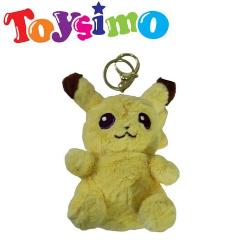 Soft Pikachu Small Keychain
