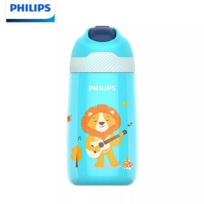 Philips Awp2652Bl/56 Gozero Hydration Kids Thermal Water Bottle Blue