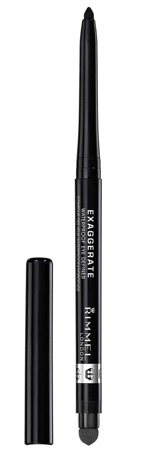 Rimmel London Exaggerate Waterproof Eye Definer 262 Blackest Black