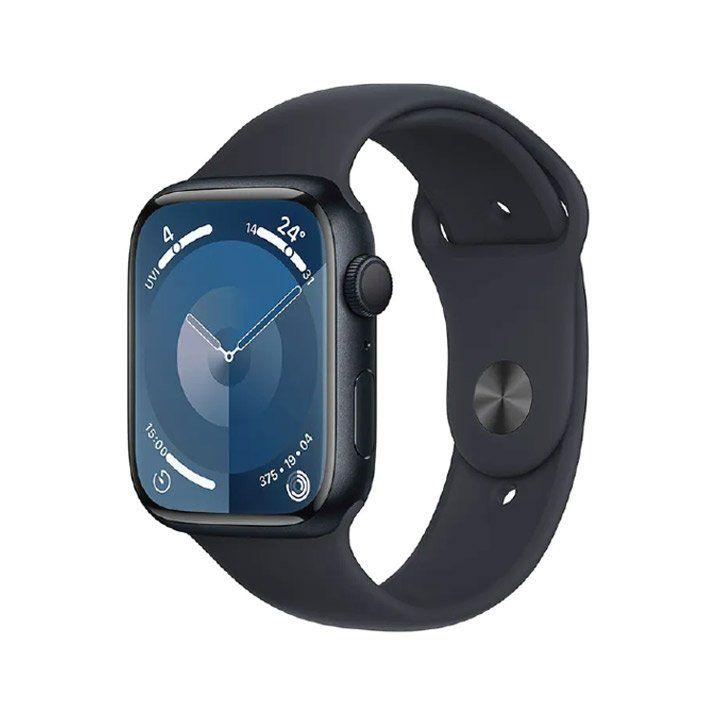 Apple Mr993Qa/A Watch Series 9 Gps 45Mm Midnight Aluminium Case With Midnight Sport Band