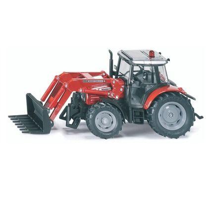 Siku Die Cast Massey Ferguson With Front Loader