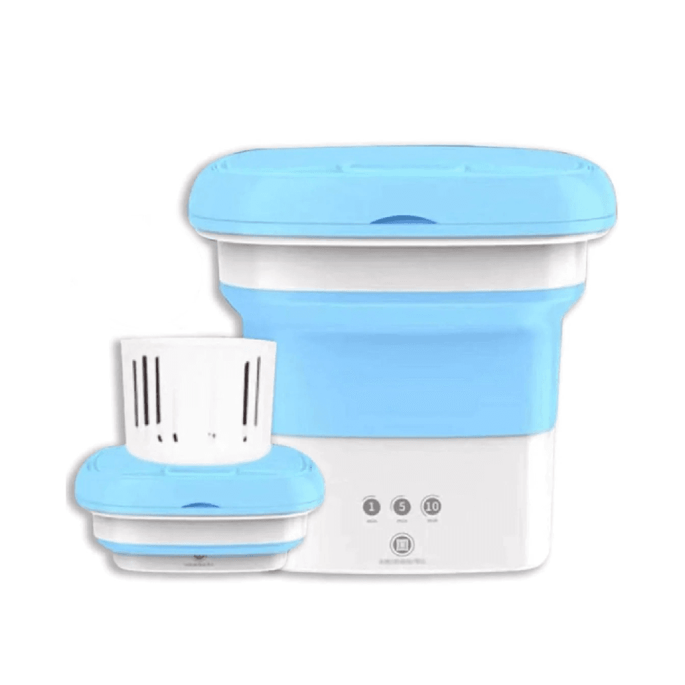 Foldable Washing Machine - Blue