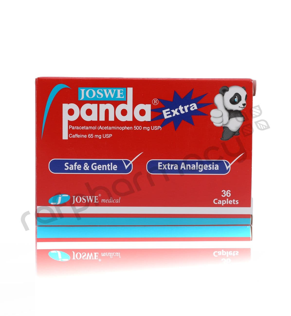 Panda Extra Caplets 12X3 36'S