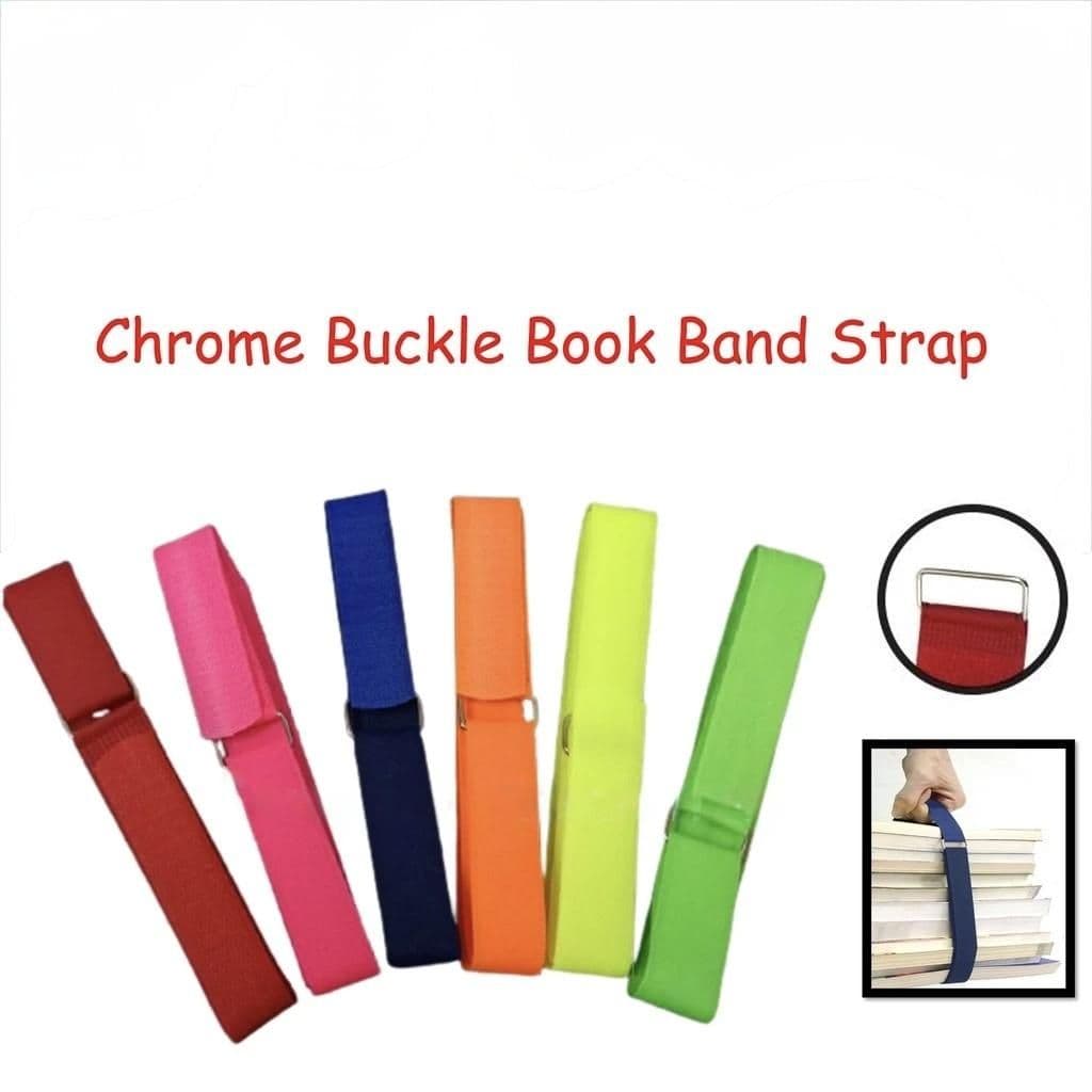 1Pc Book Strap Red