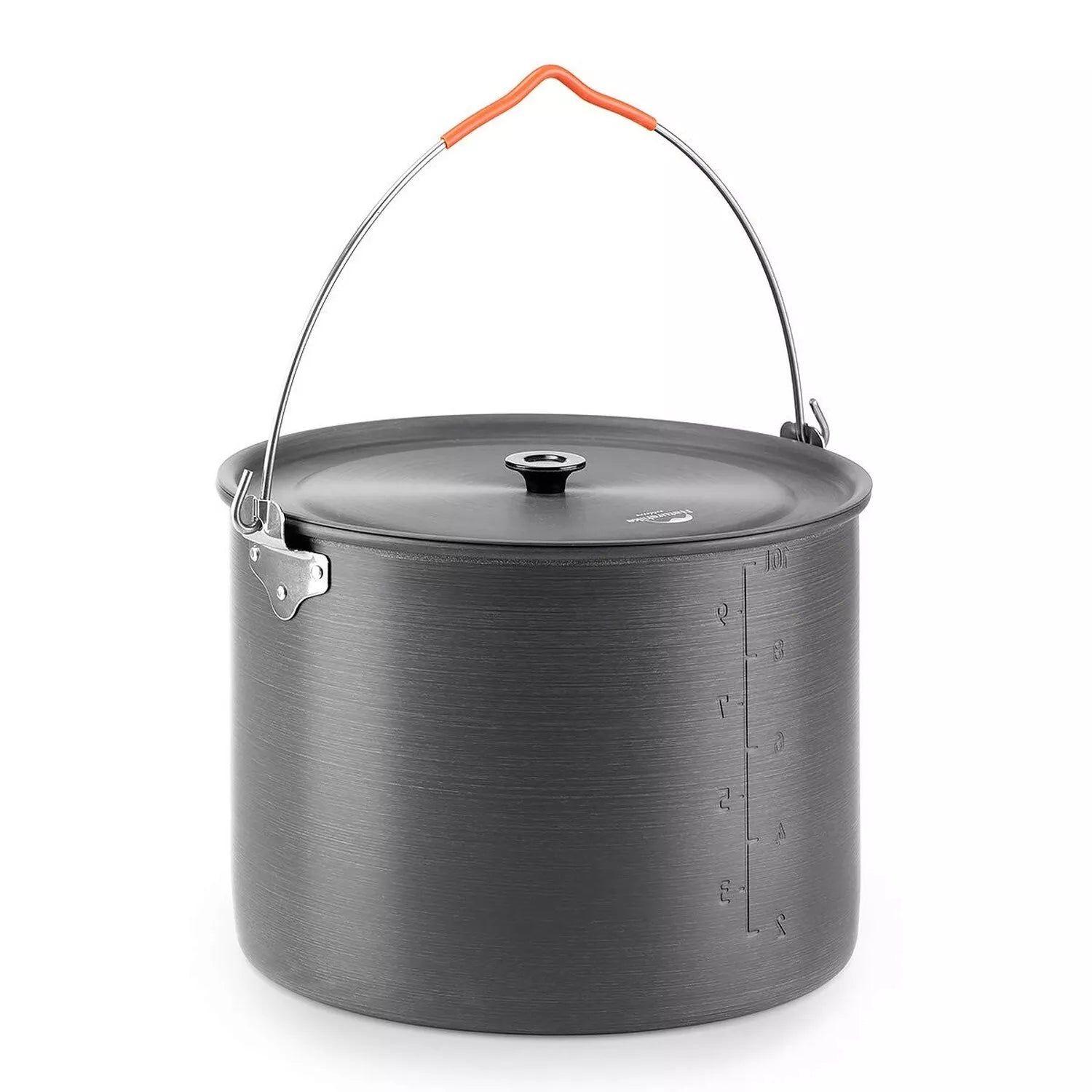 Naturehike H026 10L Aluminum Alloy Hanging Pot - Grey