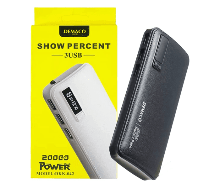 Generic Demaco Super Power Bank - White