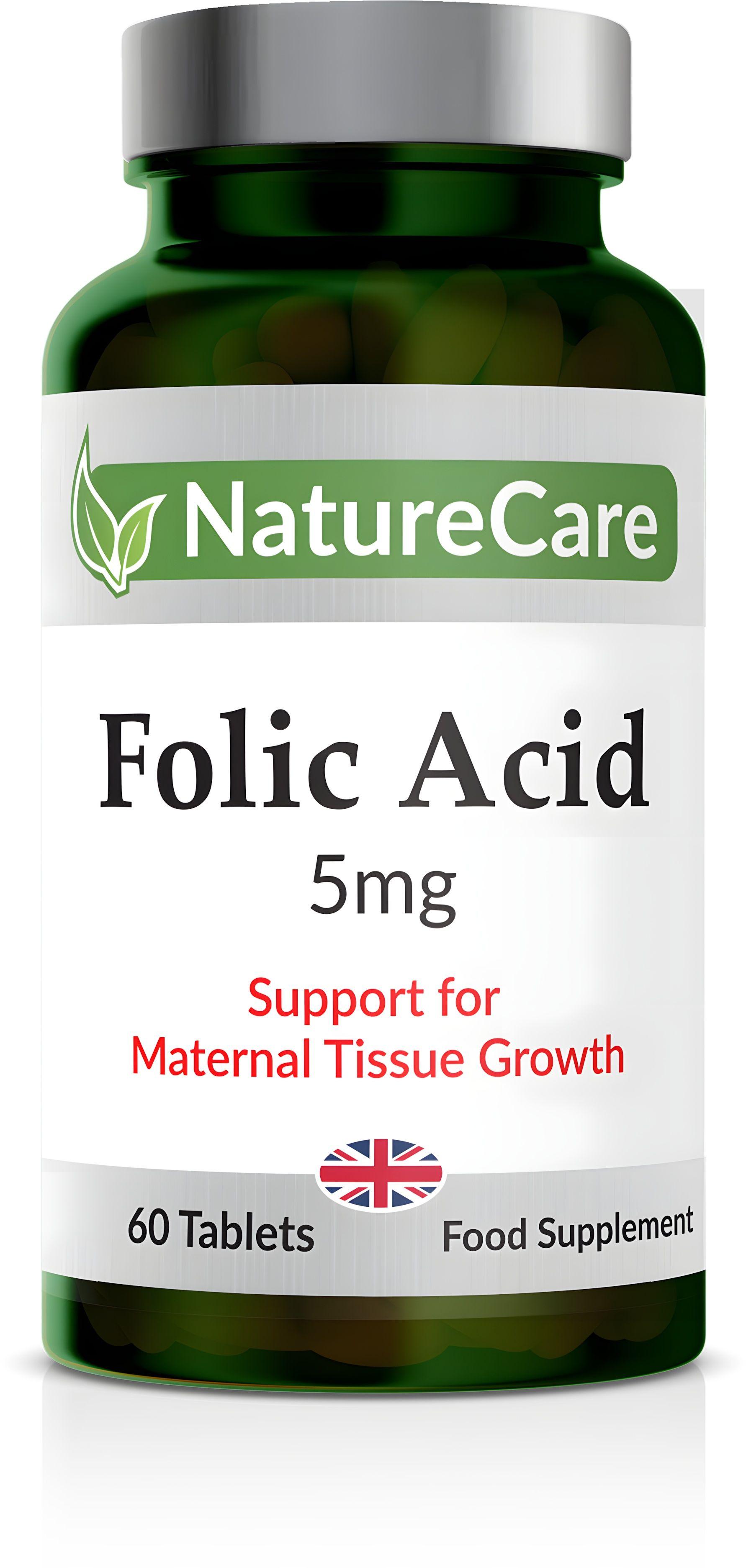 Nature Care Folic Acid 60'S