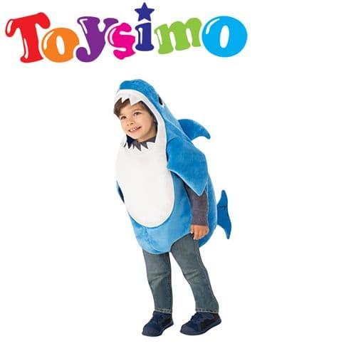 Medium Blue Shark Costume