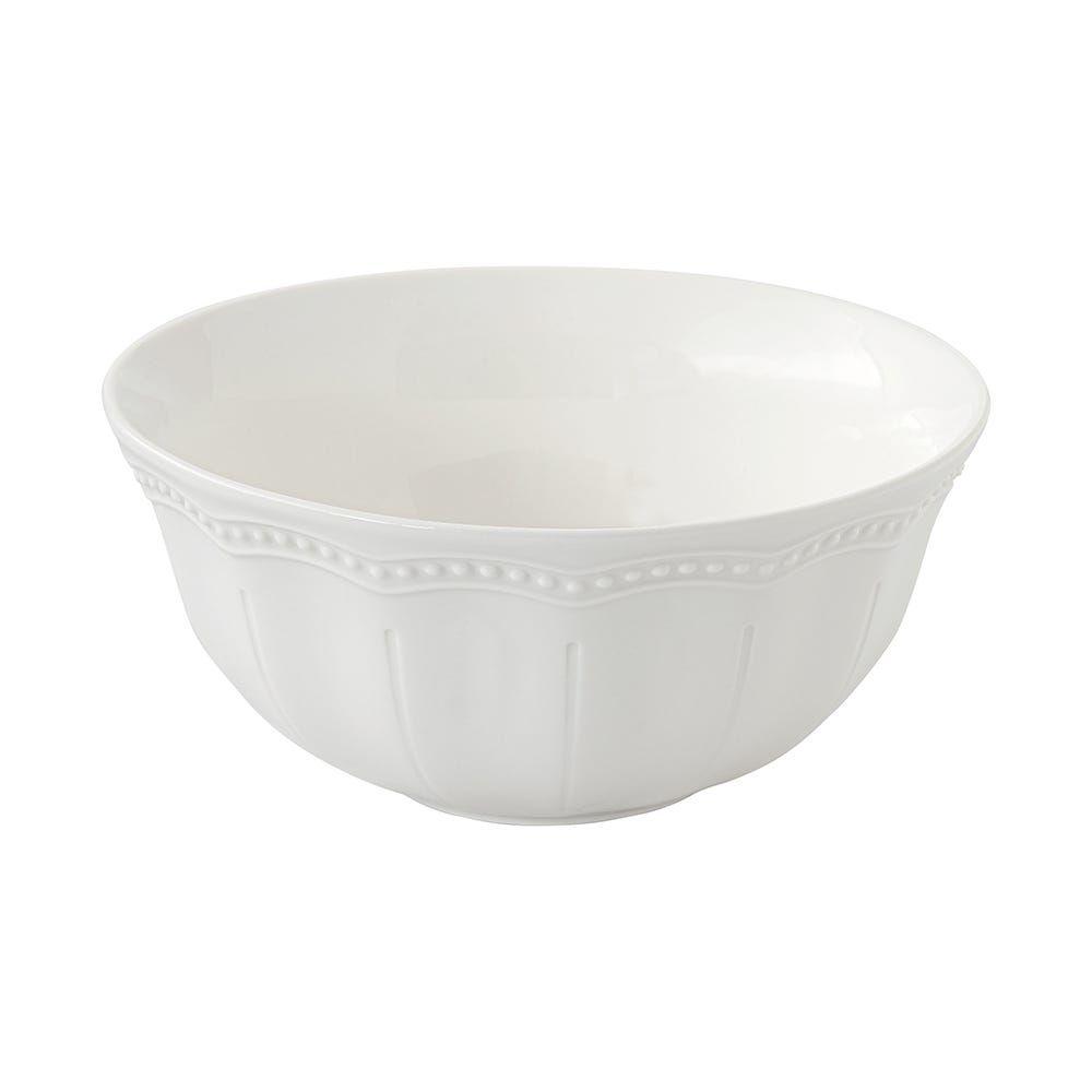 Elite Porcelain Bowl, White - 20 Cm