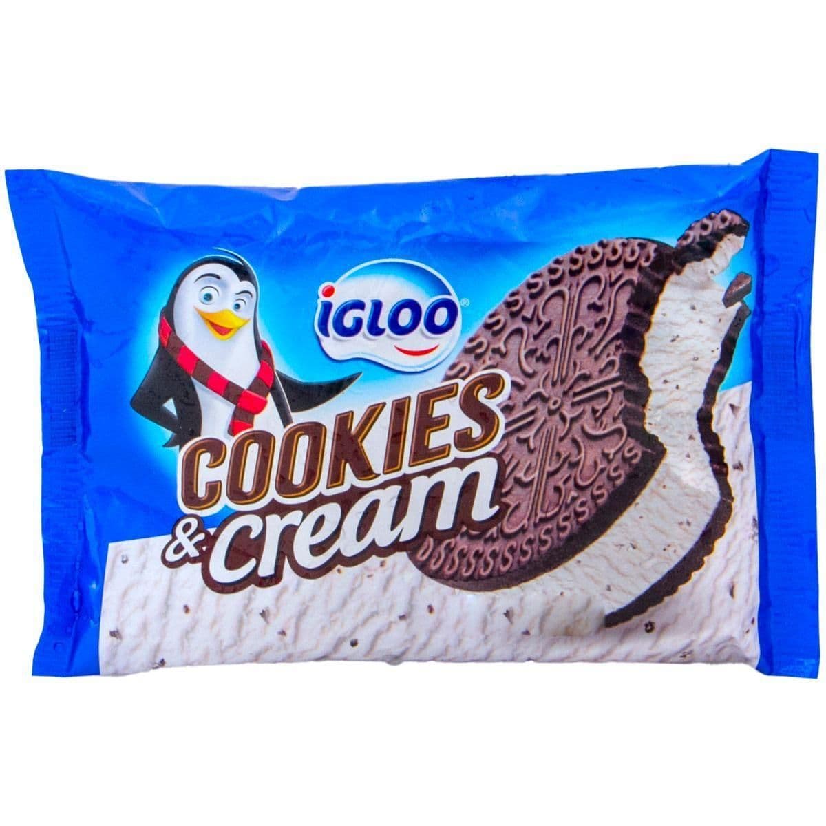 Igloo Ice Cream Sandwich Cookies & Cream 100 Ml