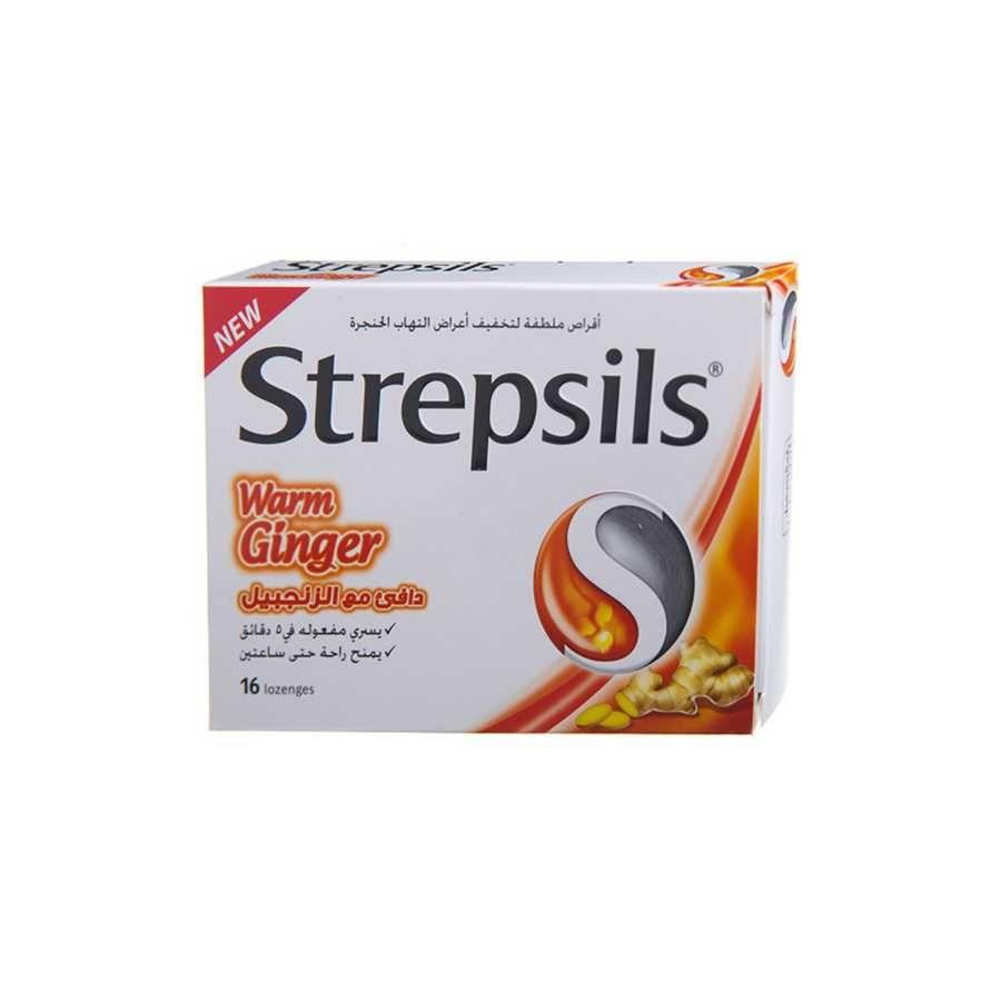 Strepsils Warm Ginger Lozenges 16'S 00H3