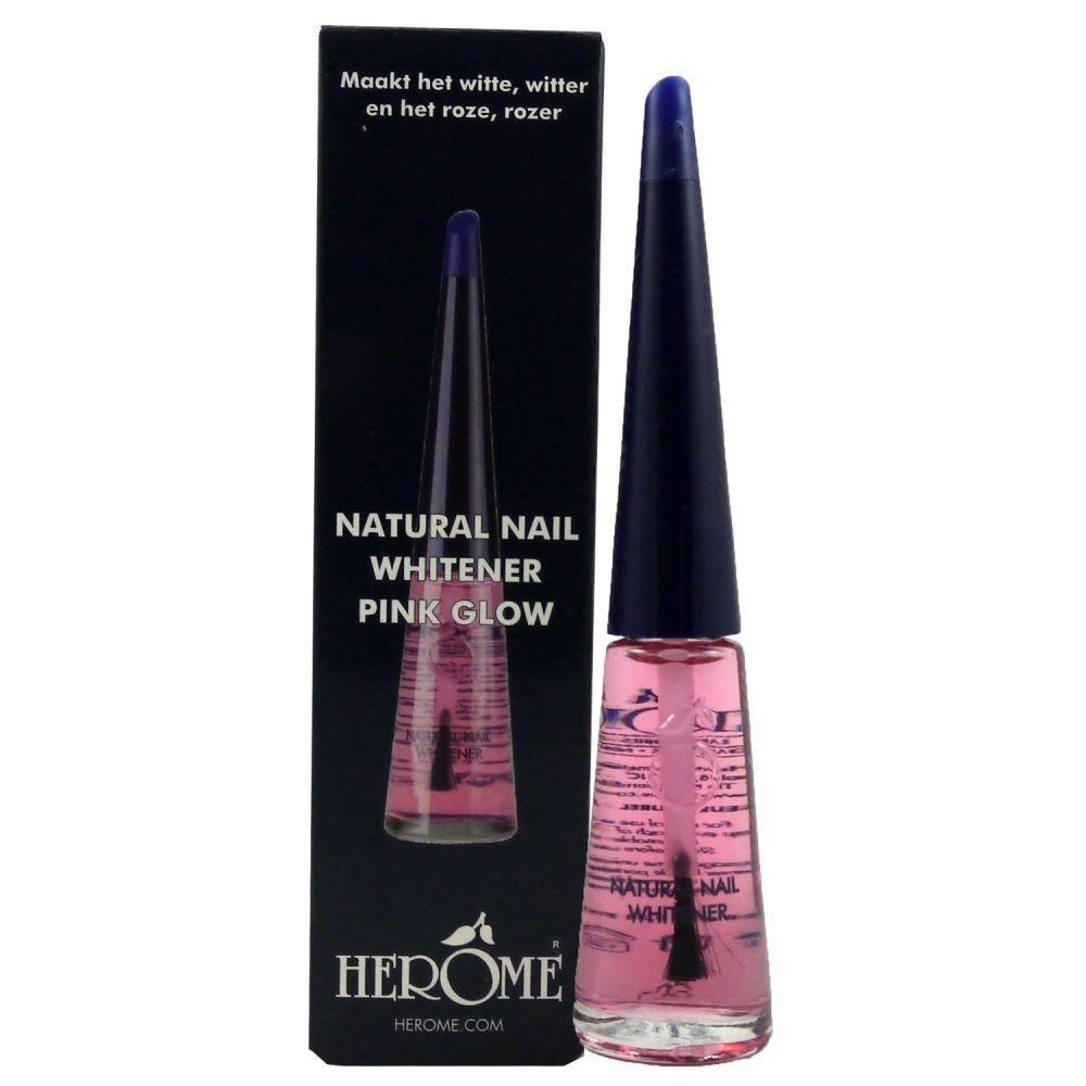 Herome Natural Nail Whitener Pink Glow 10 Ml