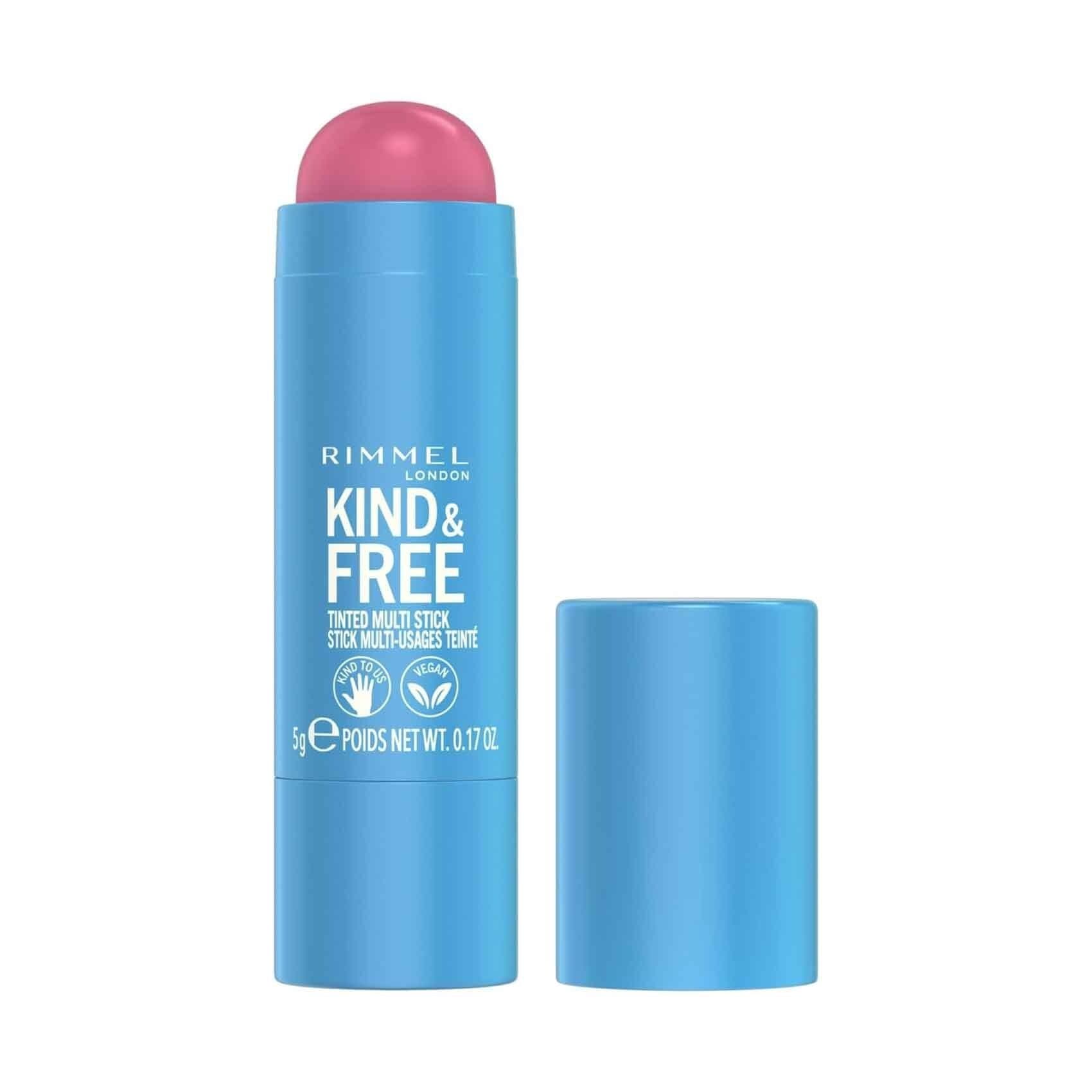 Rimmel London Kind & Free Tinted Multi Stick 003 Pink Heat (Bright Pink) 5 Gm