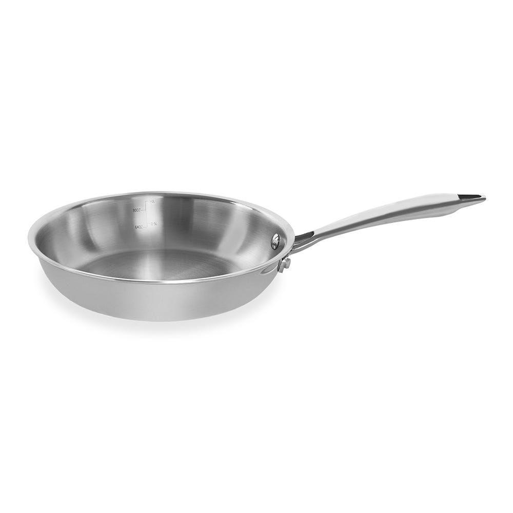 Oli Triply Frypan without Lid, Silver - 24 cm