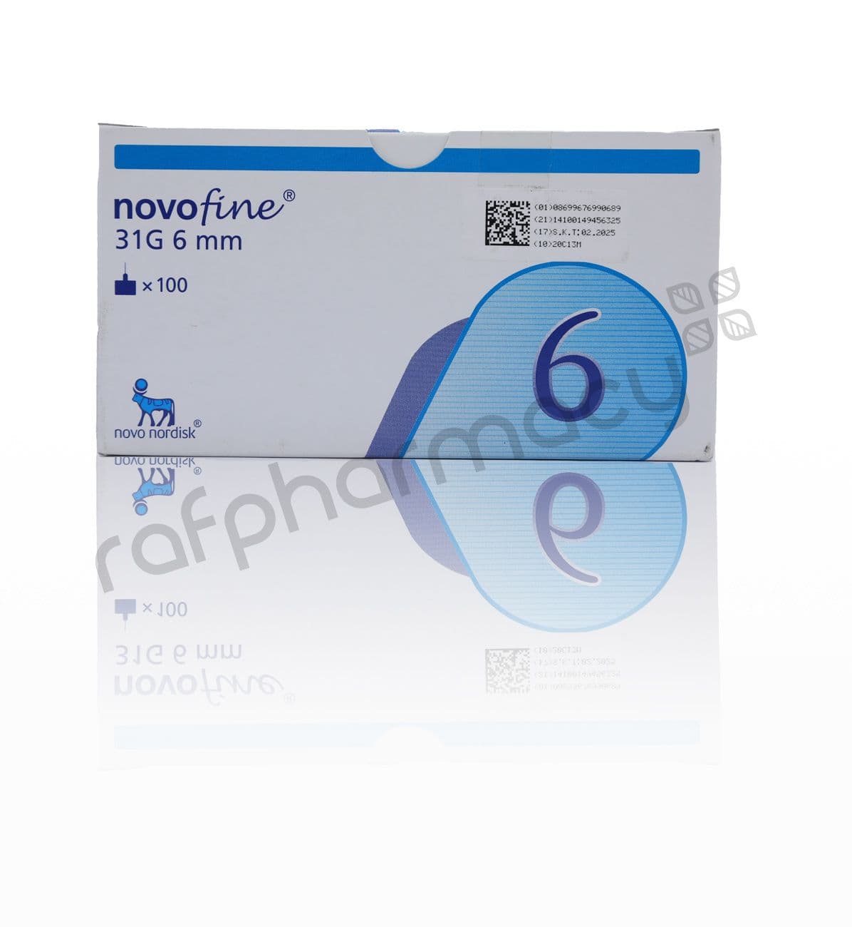 Novofine (31G 0.25x6mm, 1x100's)