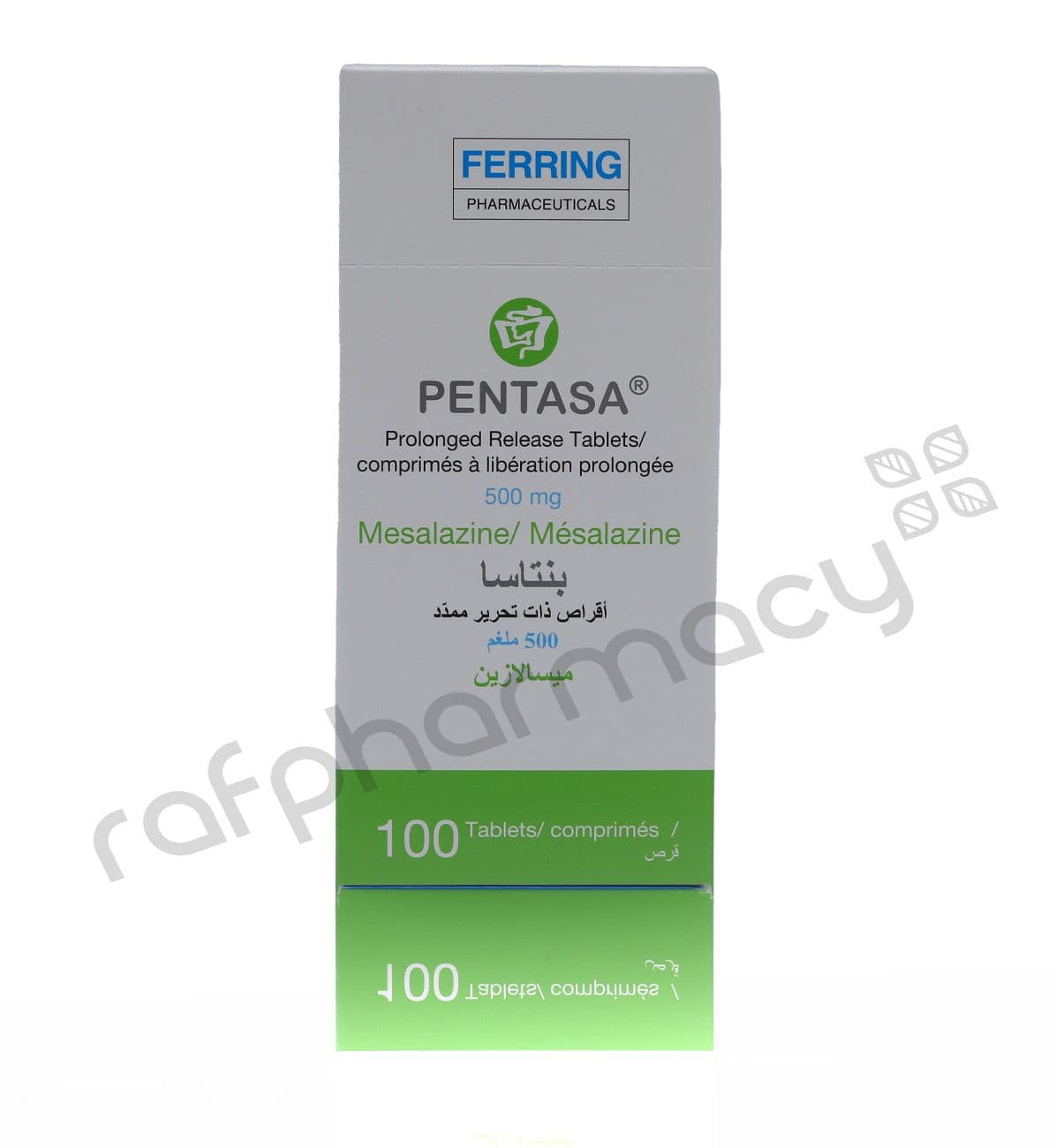 Pentasa 500Mg Tab 100'S