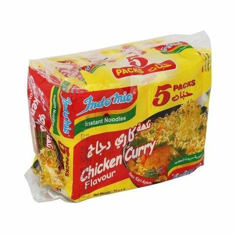 INDOMIE Instant noodle Chicken Curry Flavour 5x70g