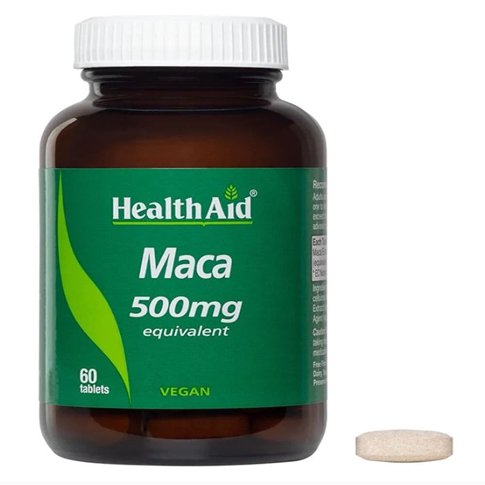 Health Aid Maca 500 Mg 60 Tab