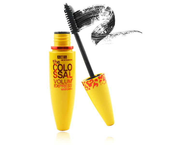 ADS 1 Piece Fashion Colossal Volume Express Length Long Makeup Cosmetic Curling Waterproof Eyelashes Black Mascara