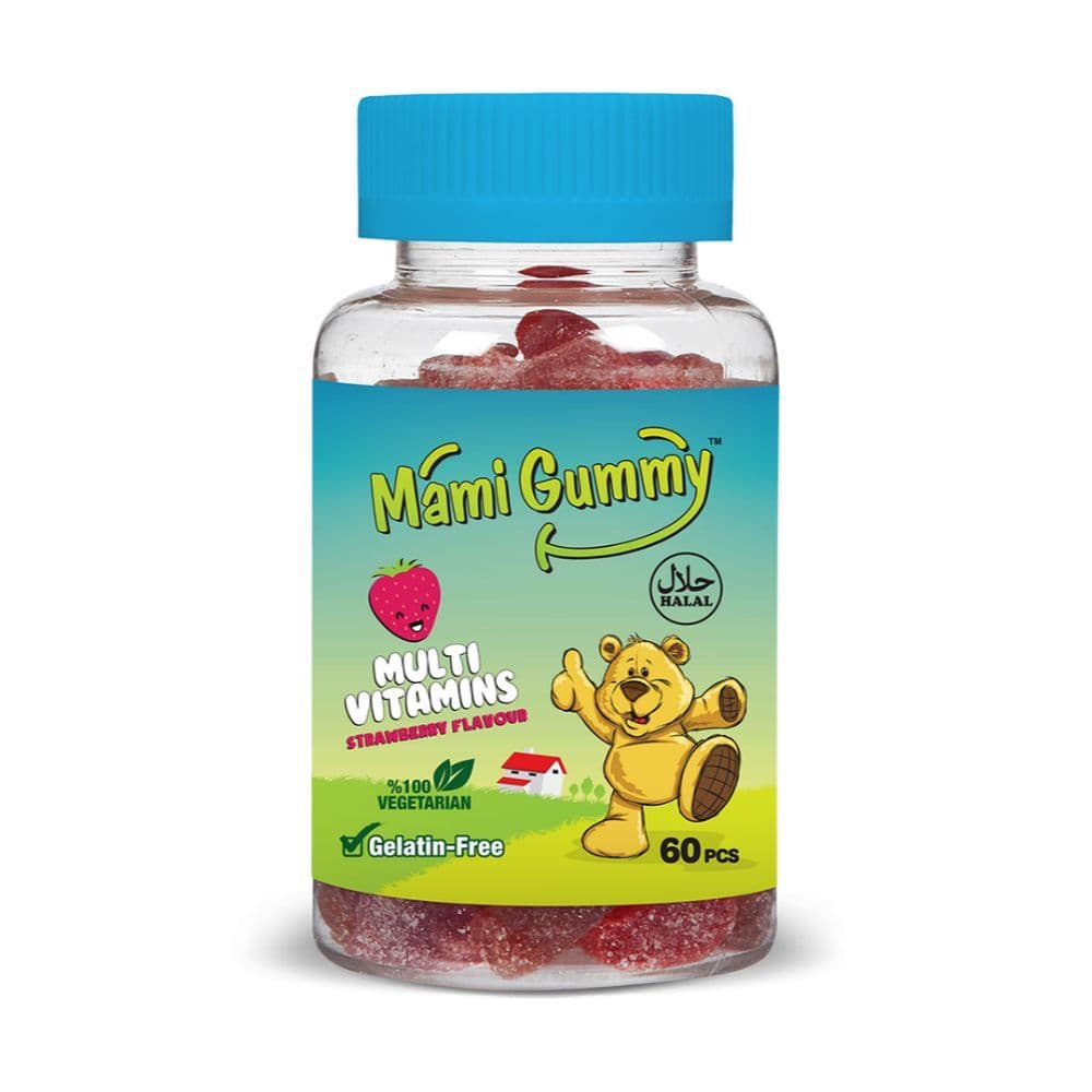 Mami Gummy Multivitamins Pectin Gummy Beears Gummy  60 PC