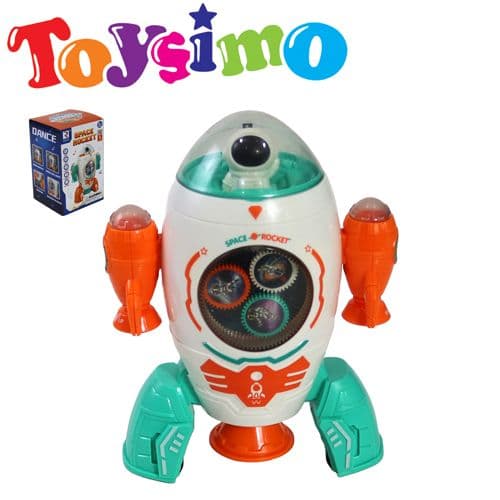 Space Rocket Musical Toy