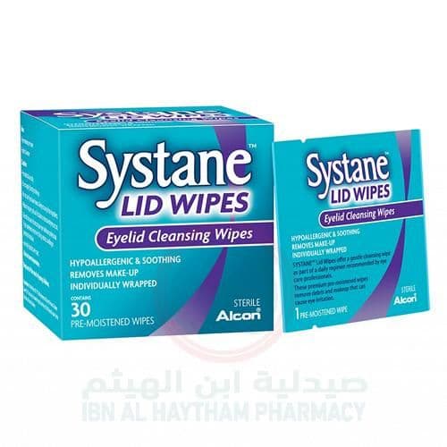 Systane Lid Wipes 30'S