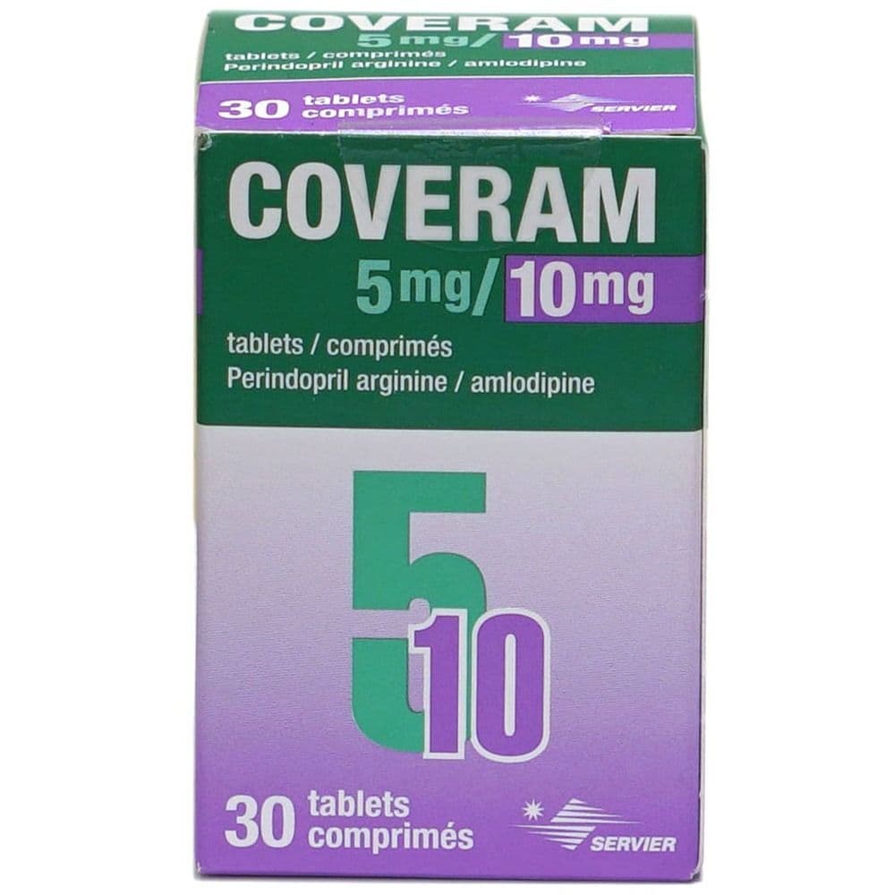 Coveram 5 / 10 Mg 30 Tablets