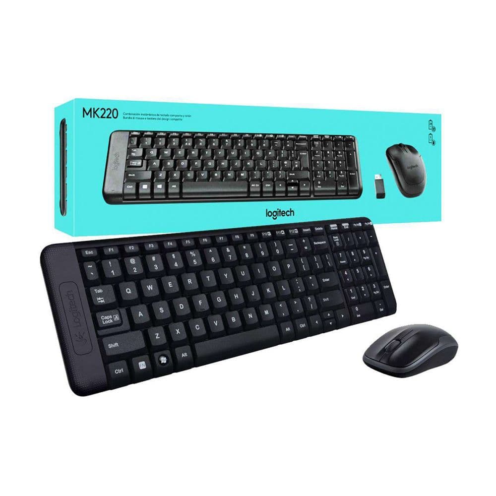 Logitech Wireless Keyboard+Mouse Mk220