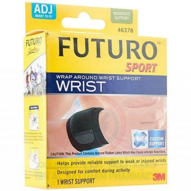 Futuro Sport Wrap Around Wrist Support- Black