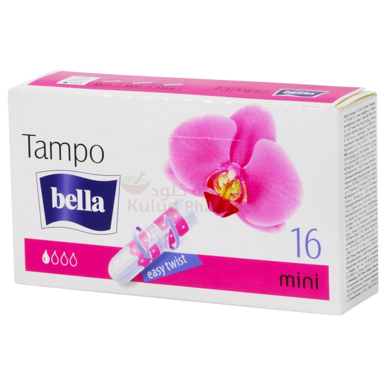 Bella Easy Twist Mini Tampons  16 PC