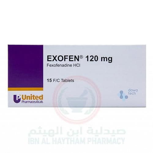 Exofen 120Mg Tablets 15'S