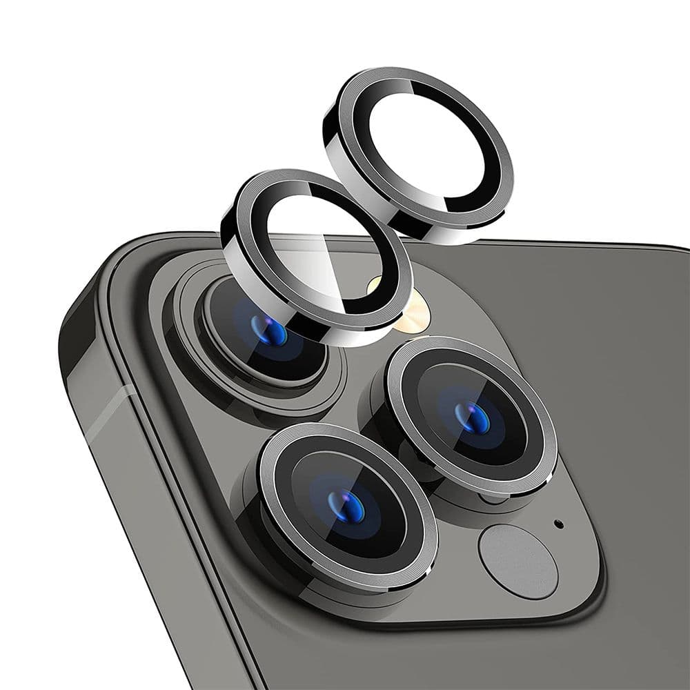 Xyklon Crystal Clear Camera Lens Iphone 13 Pro/13 Pro Max Black