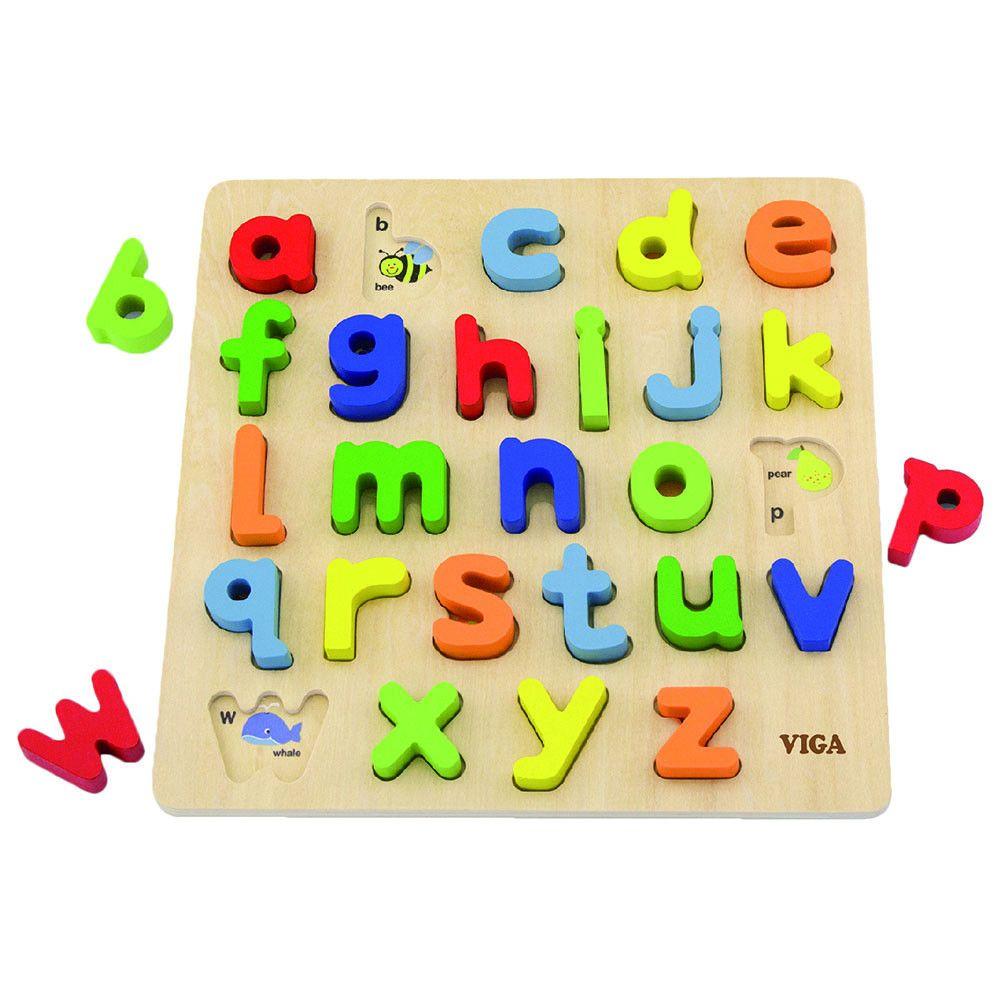 Viga Block Puzzle - Alphabet Lowercase