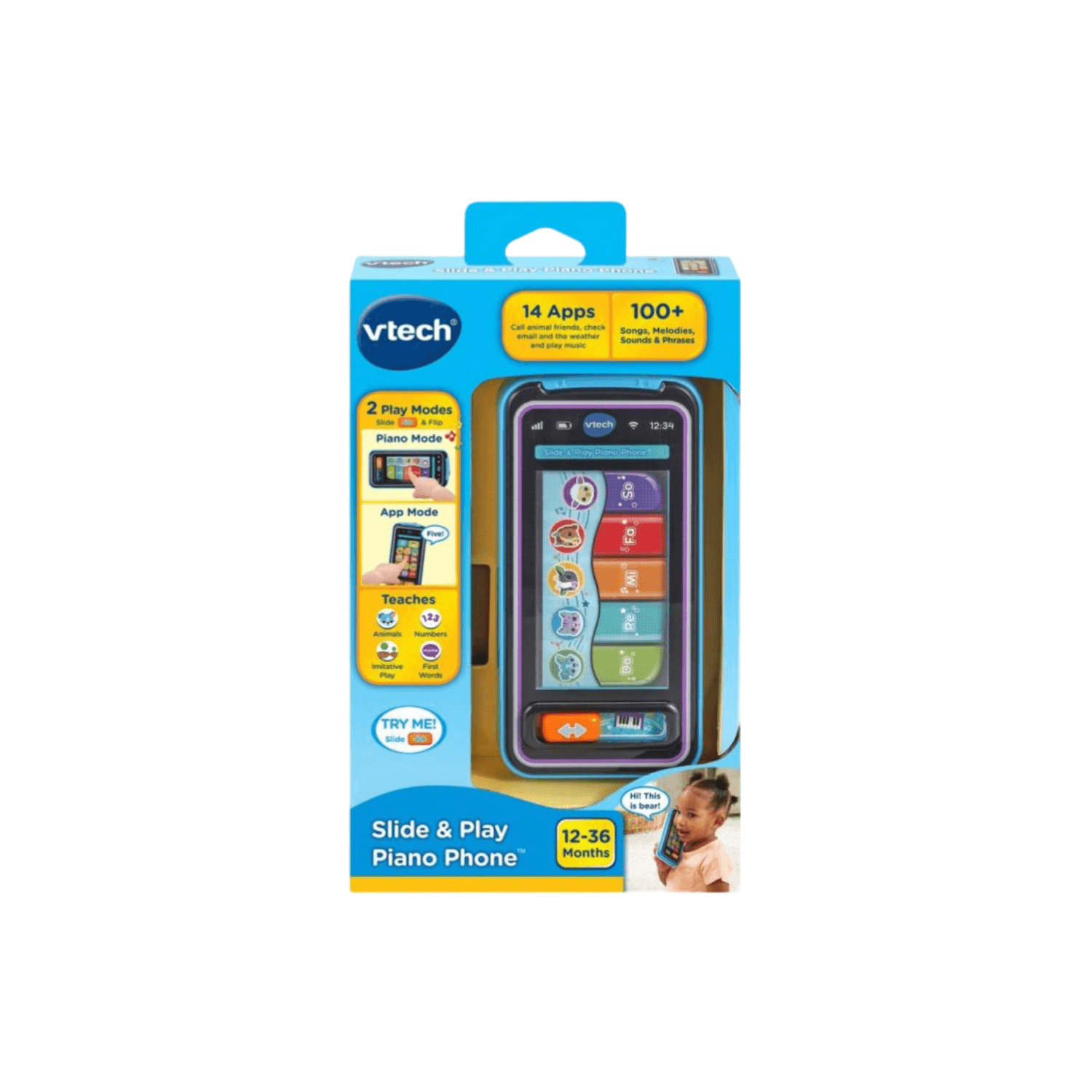 Vtech Slide & Play Piano Phone (Vtus)