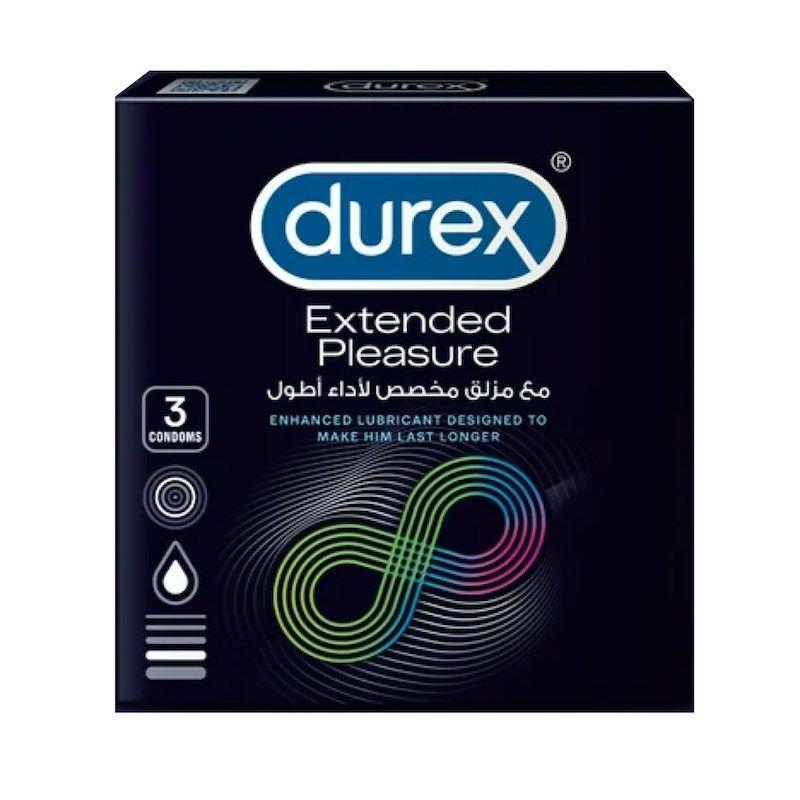 Durex Extended Pleasure Condom 3 Count