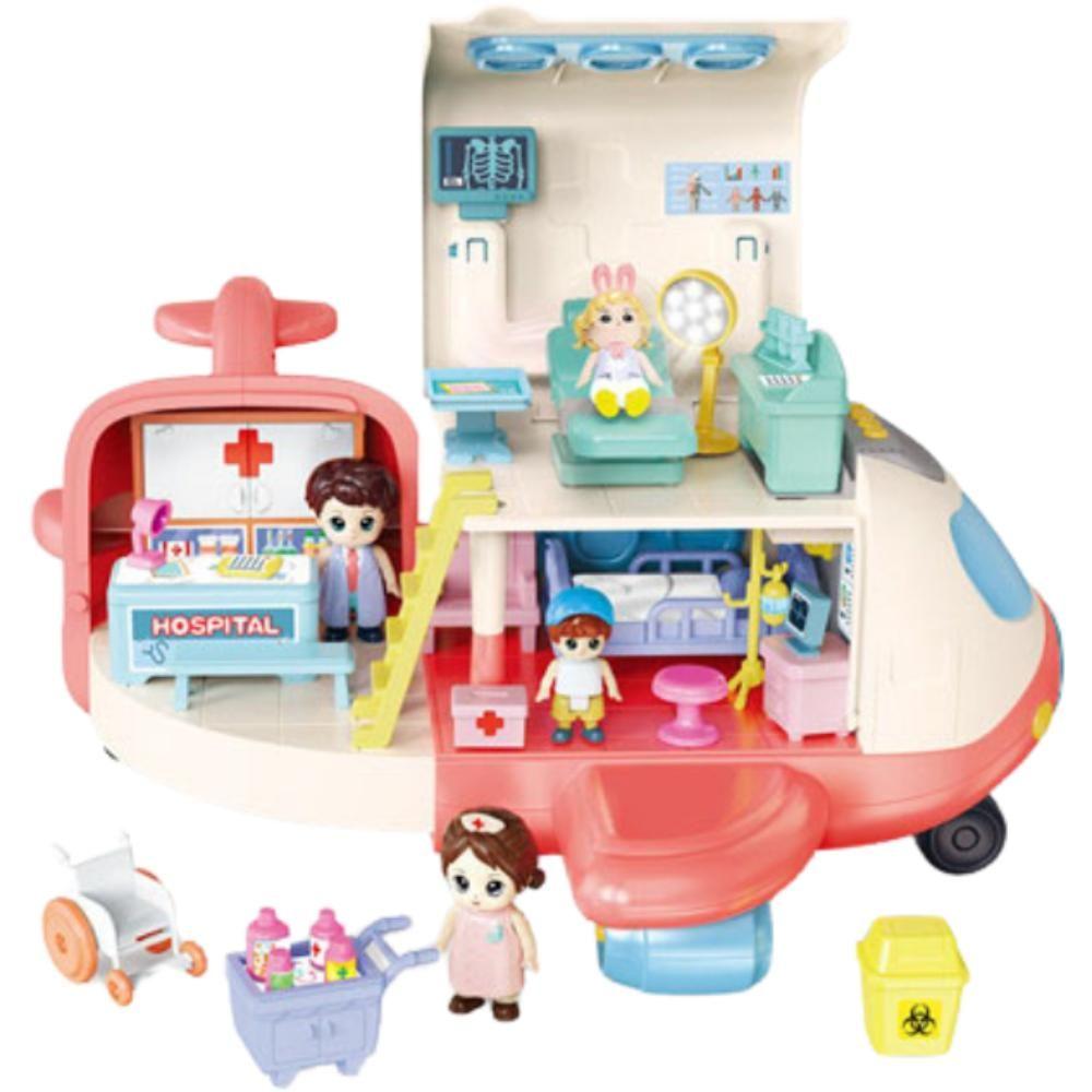 Airplane Medical House Playset (Sx214054)