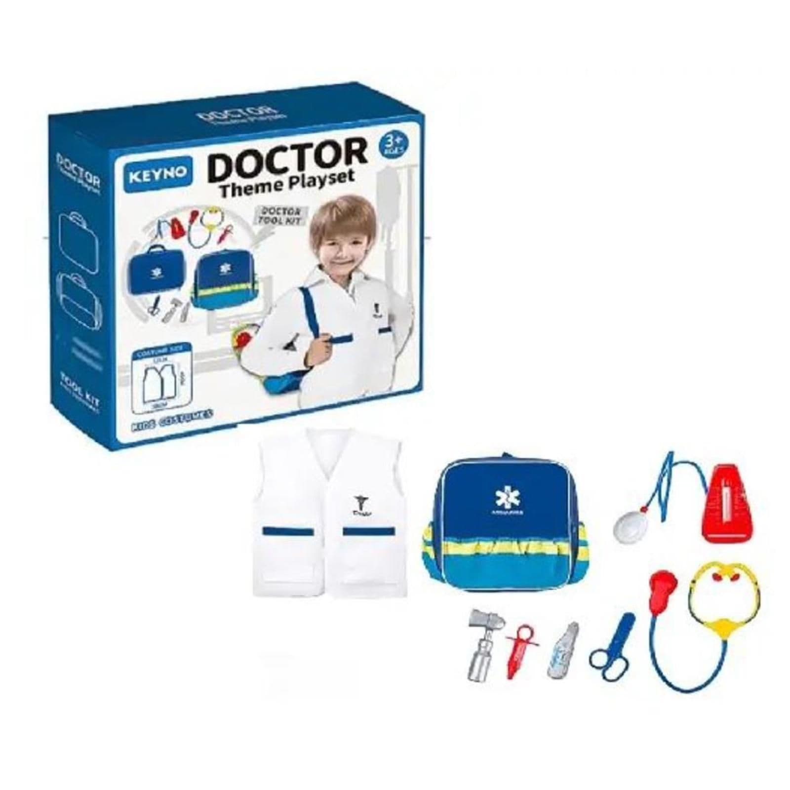 Doctor Cloth And Medical Set Kn636