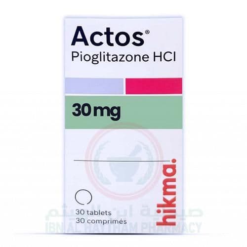 Actos 30Mg Tablets 30'S