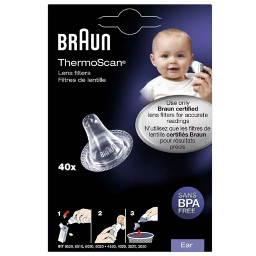 Braun Thermoscan Probe Cover Lensfilter 40'S (Elm ) 40 Units