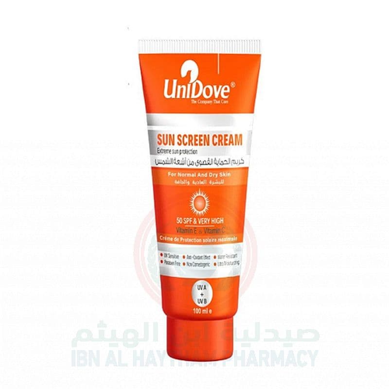 Unidove Sun Screen Cream 100Ml