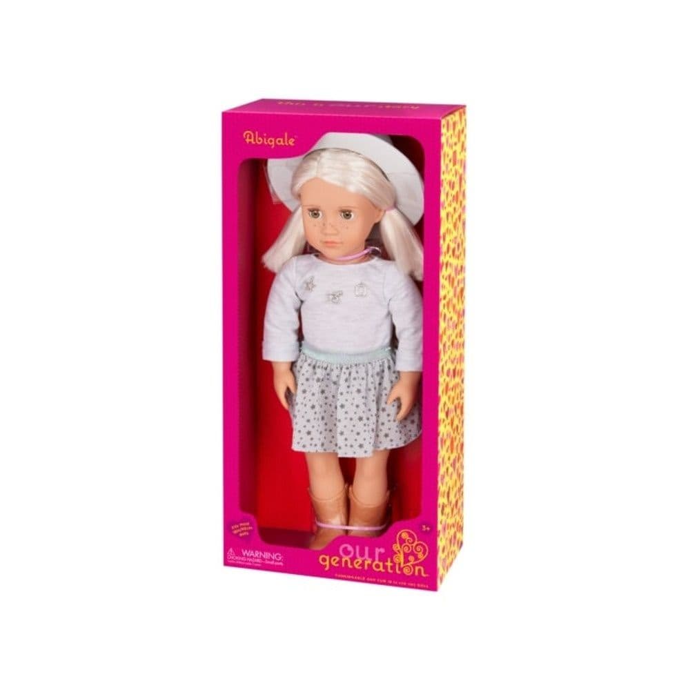 Our Generation Doll With Pleated Skirt & Hat, Abigale