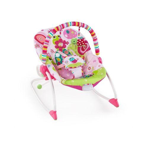 Bright Starts Infant To Toddler Rocker- Raspberry Garden