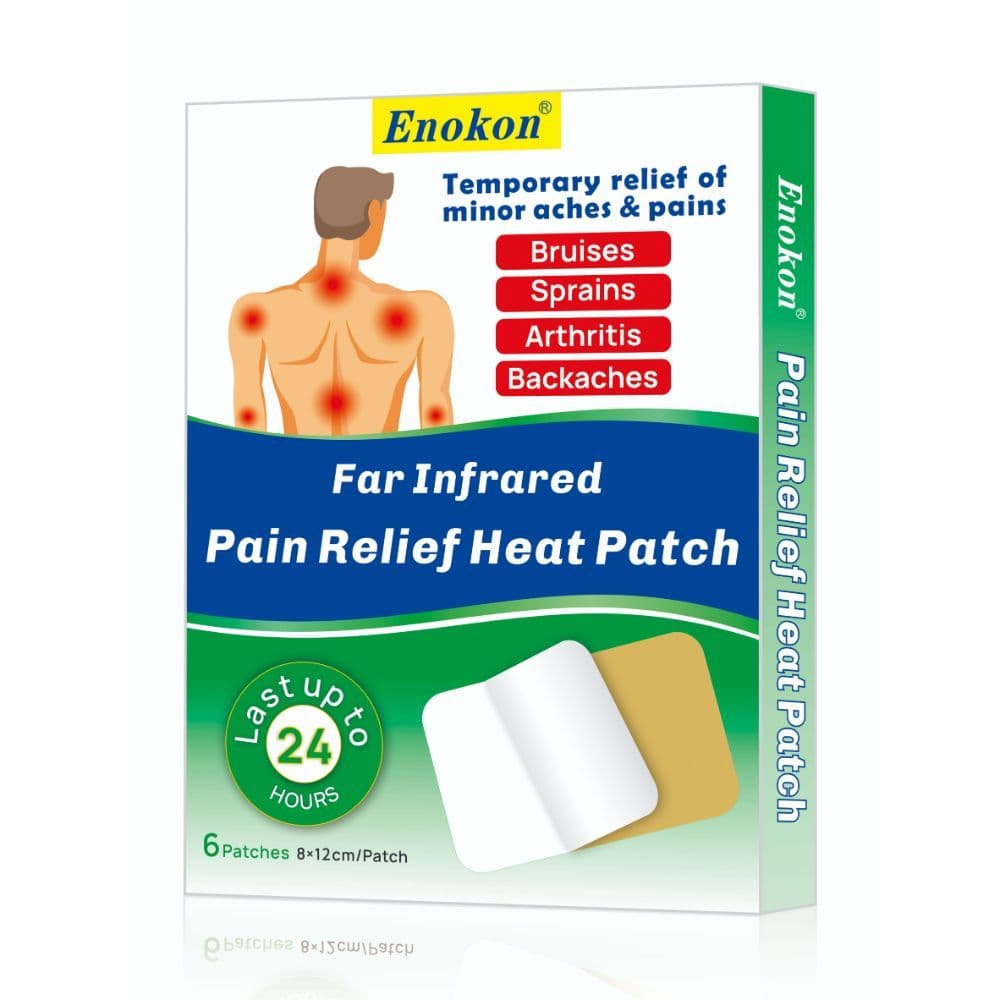 Enokon Far Infraredpain Relief Heat Patch 8*12 6PC