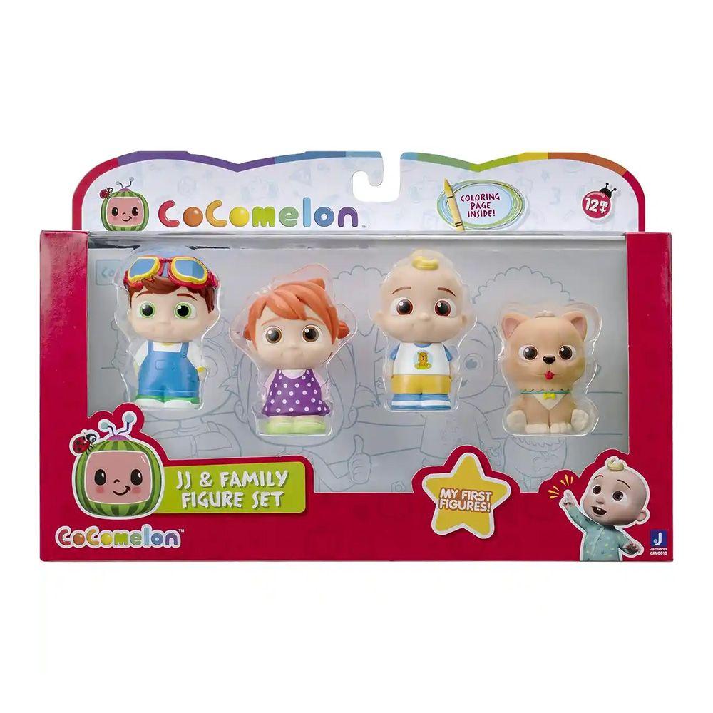 Cocomelon JJ and Family 4-Figure Pack