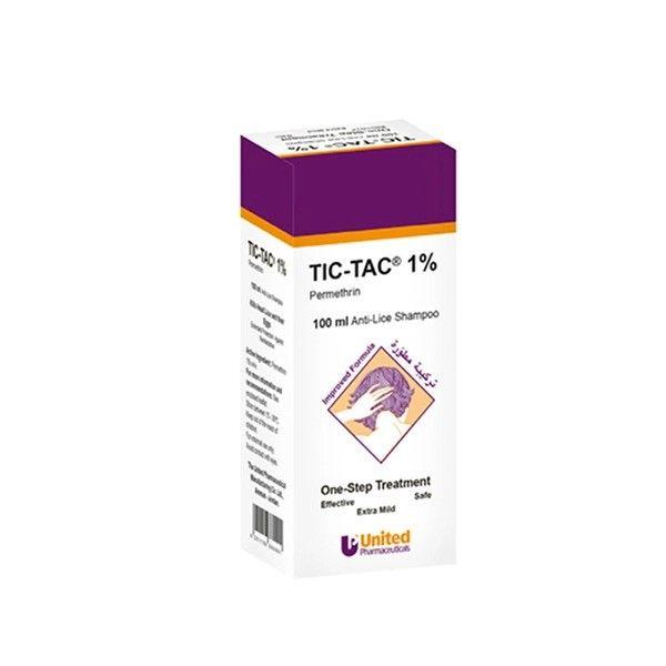 Tic Tac 1% Antilice Shampoo 100 Ml