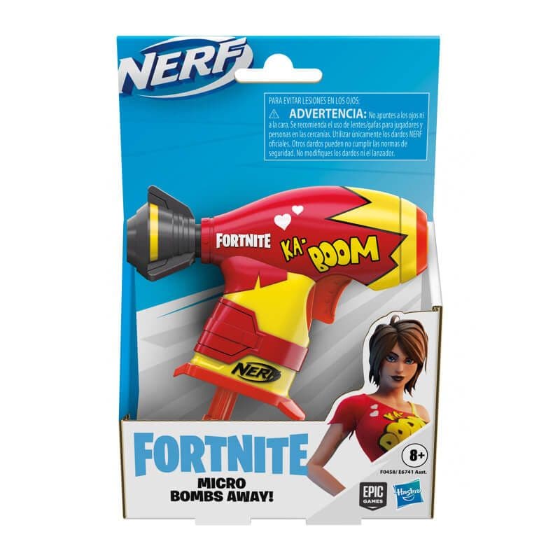 Nerf Fortnite Micro Bombs Away Dart Blaster