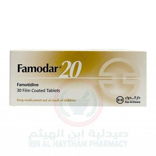 Famodar 20Mg Tablets 30'S